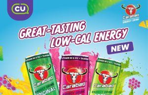 Low-calorie Carabao energy drinks launch into CU in Malaysia