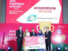 AIA Malaysia Honours 18 Schools with AIA Healthiest Schools Awards