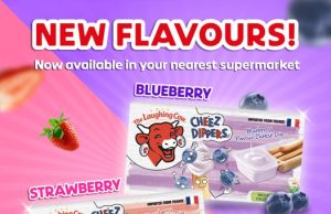 Laughing Cow Malaysia adds strawberry and blueberry to Cheez Dippers range