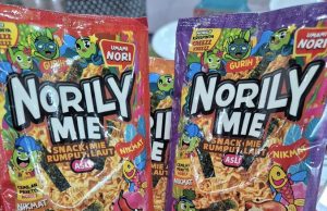 Norily Mie crispy fried noodle snack with seaweed set for debut in Indonesia