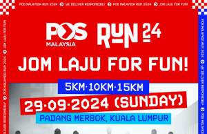 Pos Malaysia Delivers Excitement with the Introduction of the Inaugural ‘Jom Laju For Fun!’ Community Run