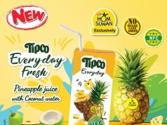 Tipco releases new Tipco Everyday Fresh Pineapple Juice with Coconut Water, Tipco x Cafe is back