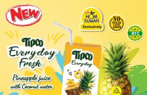 Tipco releases new Tipco Everyday Fresh Pineapple Juice with Coconut Water, Tipco x Cafe is back