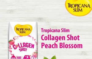 New ready-to-drink Tropicana Slim Collagen Shot comes in peach blossom flavour with 400mg of collagen per serving