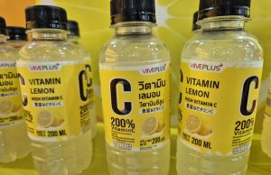 New Vive Plus+ vitamin C booster drink comes in plastic bottle