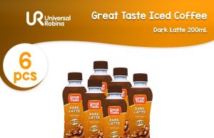 Great Taste Iced Coffee Dark Latte offers bold flavour and invigorate energy
