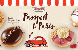 Krispy Kreme Passport to Paris offers four delectable donuts