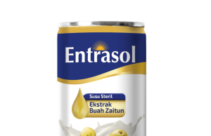 Entrasol with olive extract is now available in can format in Indonesia