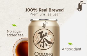 JJ Drinks offers JJ Oolong Tea and Pu Erh Tea brewed using premium tea leaves