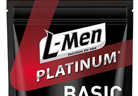 L-Men Platinum Basic Whey Protein (Unflavoured) boosts 25g of protein per serve