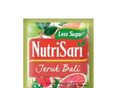 New NutriSari Jeruk Bali with a less sweet formula