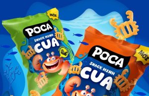 Poca unique crab-shaped snack adds fun to the eating experience