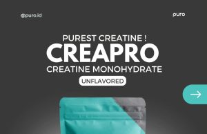 Puro makes available CREAPRO Creatine Monohydrate in unflavoured versions