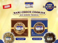 Sari Roti offers Sari Choco Cookies Kue Kering Premium and Sari Kue Cheese Cake Strawberry