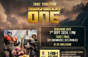 Fans’ Screening: TRANSFORMERS ONE On Sale Now