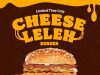 Burger King Cheese Leleh Burger comes with 100% melted mozzarella cheese patty