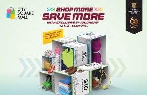 Save as You Shop with E-VoucherBack Shopping Rewards on Fashion and Sporting Brands at City Square Mall