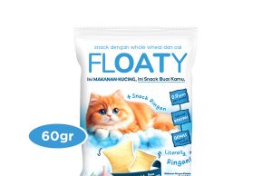 Don’t be fooled by the adorable cat on the packaging of Floaty