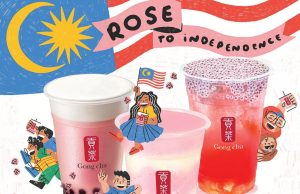 Gong Cha Malaysia celebrates with Rose to Independence series.