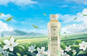 Haru Jasmine Mild Sweet Cold Brew Green Tea now available in Thailand
