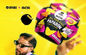 IRVINS and Singaporean-Tamil rapper Yung Raja launch Salted Egg Papadom