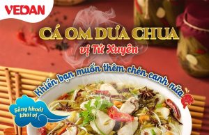 Vedan Vietnam offers quality meals at home with new Sichuan Sauerkraut Fish and Moon Cuttle Shrimp Cake