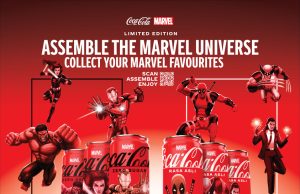 Coca-Cola® and Marvel Collaboration Launches Limited-Edition Cans with Immersive Consumer Experience Featuring Marvel Characters