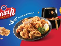 Enjoy delicious air-fried food with EB Kranch
