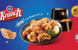 Enjoy delicious air-fried food with EB Kranch