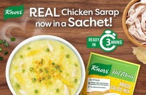 Knorr popular Arroz Caldo Mix and Beef Goto Mix now in sachets