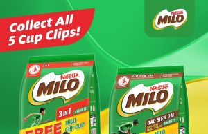 Get the free MILO Cup Clip with purchase of selected MILO packs in Singapore