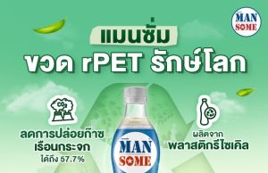 TCP Group breaks new ground in the Thai functional drink market with the launch of its “eco-friendly Mansome rPET bottle,” boosting good looks with greater care for the planet
