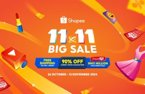 Shopee 11.11 Big Sale: Lowest Price Guaranteed, Free Shipping, and RM11 million worth of Shopee Live Vouchers everyday