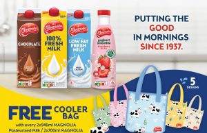 Add an element of fun when grocery shopping with the adorable cooler bags from F&N MAGNOLIA