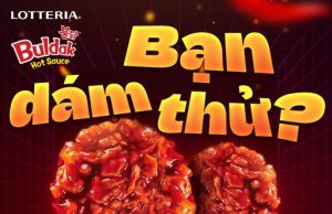 Lotteria Vietnam introduces fiery new buldak chicken