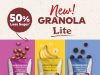 New Granola Lite series from Amazin’ Graze has 50% less sugar