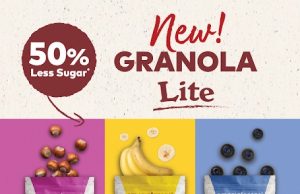 New Granola Lite series from Amazin’ Graze has 50% less sugar