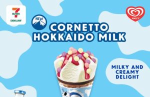 Cornetto Hokkaido Milk exclusively available at 7-Eleven stores in Malaysia