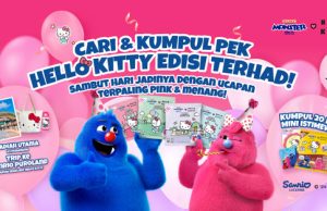 Mamee Monster and Hello Kitty join forces