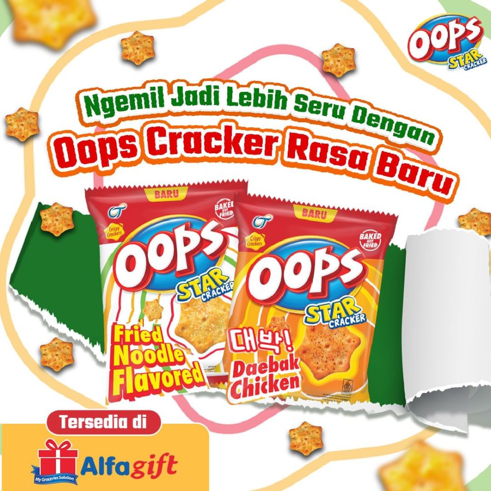 Ops Snack Enjoy the crunch of Oops!' new Daebak Chicken and Fried Noodle flavours ...