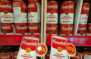 Relive cherished memories with Campbell’s Cream of Mushroom soup