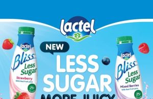 Lactel Bliss now with reduced sugar