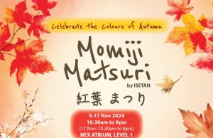 At the ISETAN Momiji Matsuri Fair at NEX, enjoy the vibrant colours and flavours of autumn