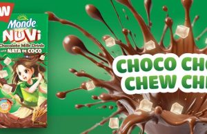 Monde Nissin, Nutifood bring new chocolate milk drink with chewable nata de coco to the Philippines