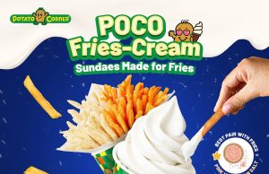 POCO Fries-Cream by Potato Corner is a new sundae made for fries