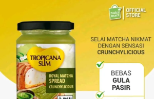 New sugar-free Matcha Spread from Tropicana Slim