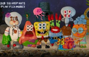 SpongeBob SquarePants and Cactus Plant Flea Market Team Up with UNIQLO on a Limited-Edition UT Collection