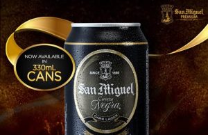 San Miguel Cerveza Negra now in 330ml can, try the limited-edition San Miguel Chocolate Lager,