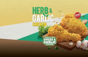 Texas Chicken Malaysia brings back Herb and Garlic Chicken
