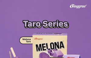 Binggrae releases taro series in Indonesia comprising flavoured milk and ice cream